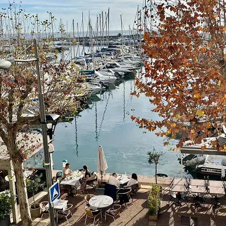 Le Petit Pinson Meerblick Port Golfe-Juan Buitenkant foto